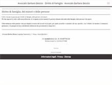 Tablet Screenshot of barbarabeozzo.com